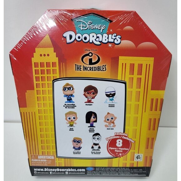 New‎ Disney Doorables The Incredibles Collection Peek Figure Factory Sealed! Toy - Picture 2 of 13